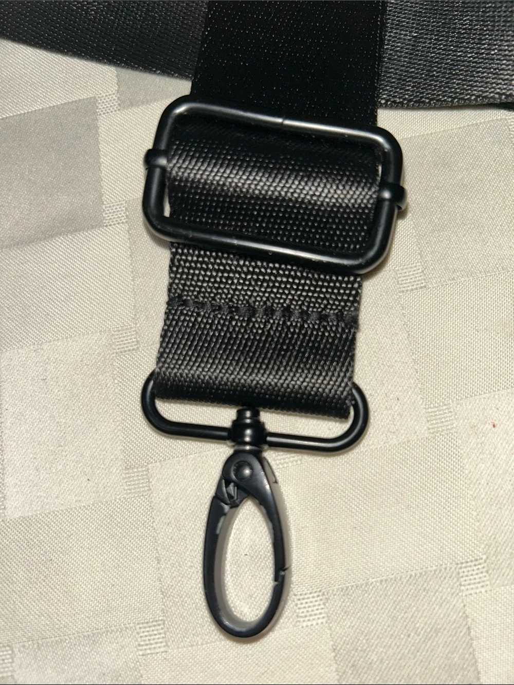 Black Adjustable Replacement Bag Strap